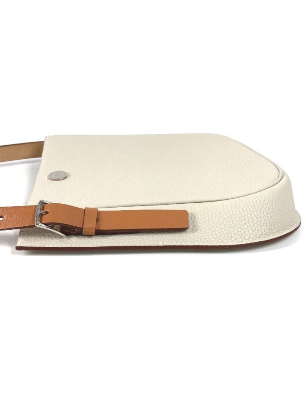 Hermes Shoulder Bag Perspective Cavalier 21 Togo Ivory - Picture 4 of 9
